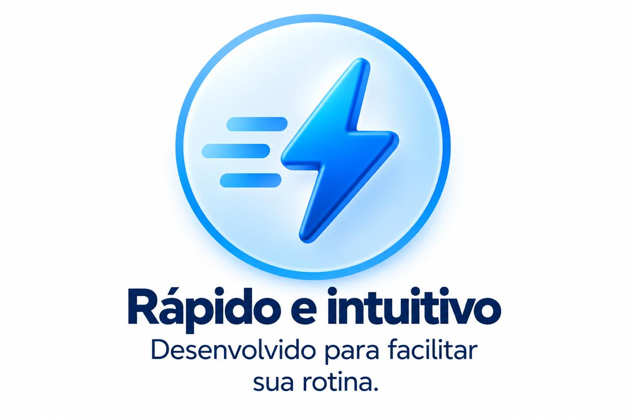 Fluxo simples e rápido