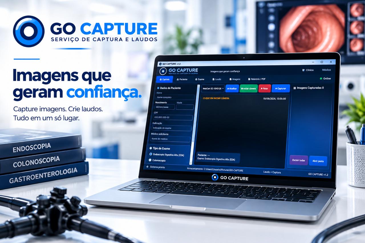 GO CAPTURE - Sistema de captura de imagens e laudos